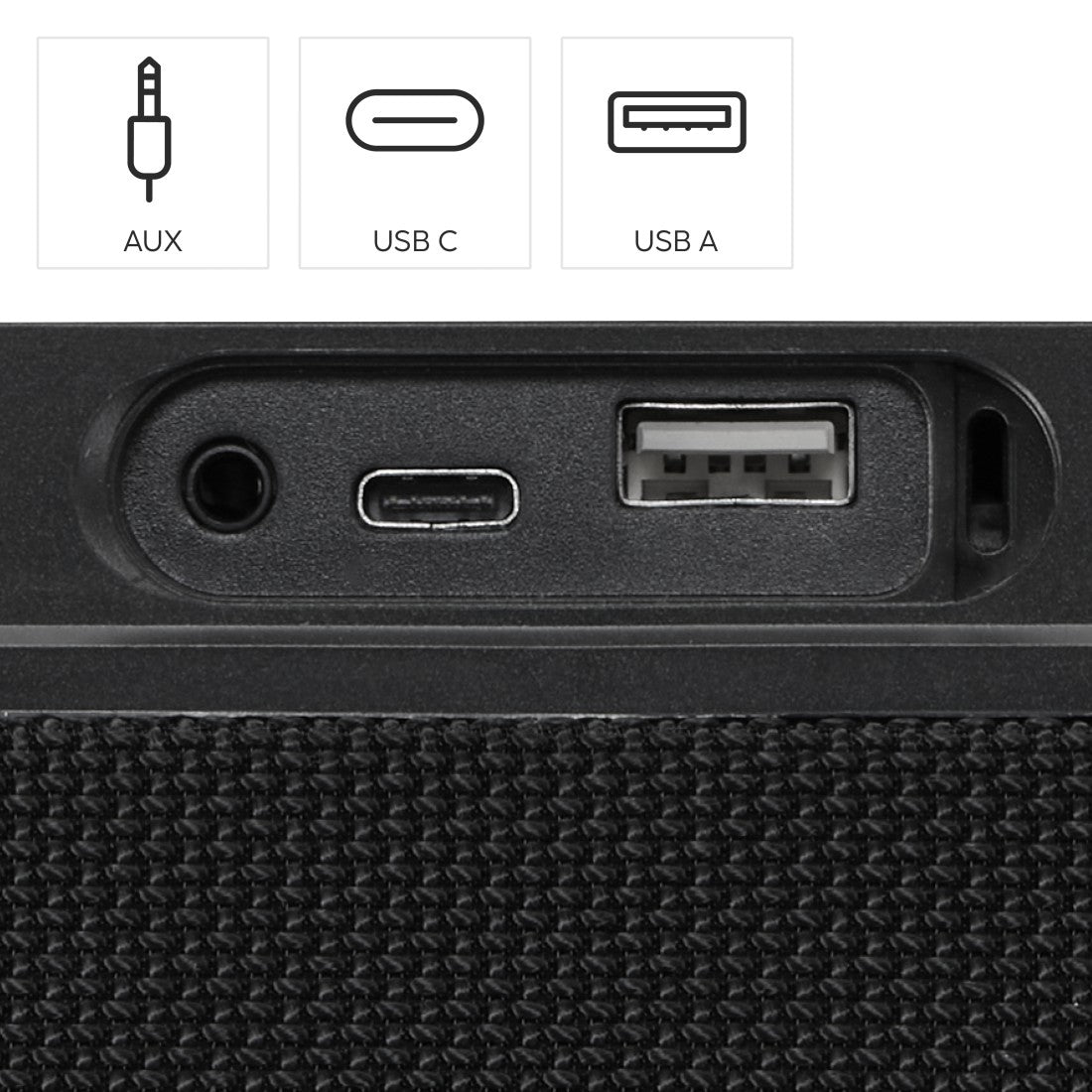 Hama Mate Pro 188219 – Bluetooth-Lautsprecher – IPX6, 12 h Akku, 60 W, Bluetooth 5.0, Schwarz