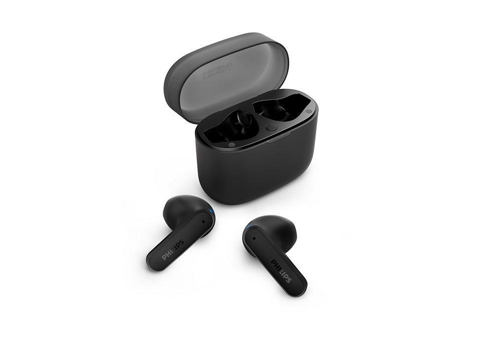 Philips TAT2139BK/00 TWS In-Ear – Stereo, mit Ladecase, Schwarz, BT 5.3