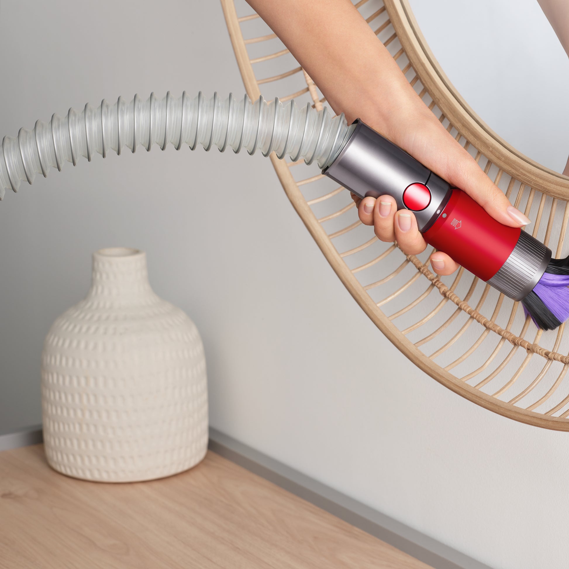 Dyson Spezialreinigungs-Set 972203-01 – flexibler Schlauch und Bürste, 3 Stück – für Dyson V8/V10/V11 und andere