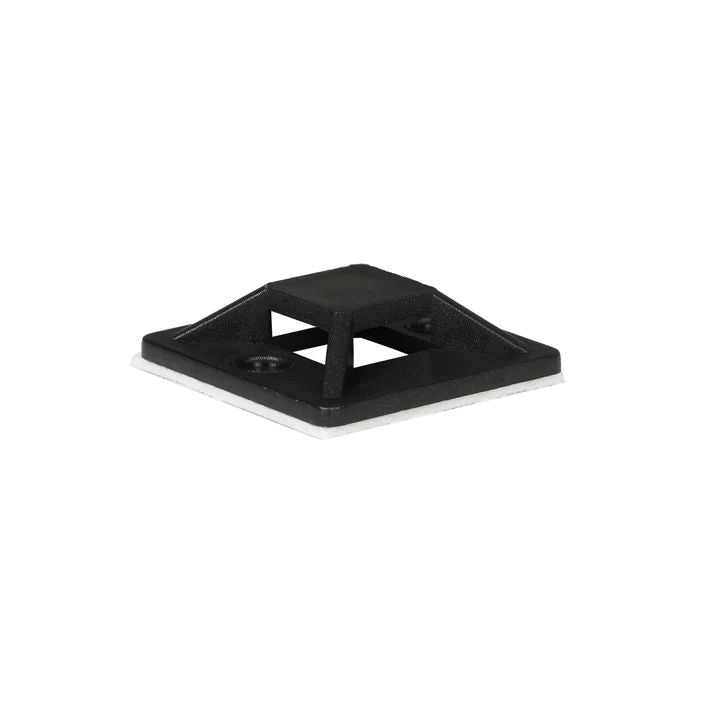 Lanview Kabelbinderhalter – Polypropylen, Schwarz, 0,15 m × 0,012 m, 50er Pack