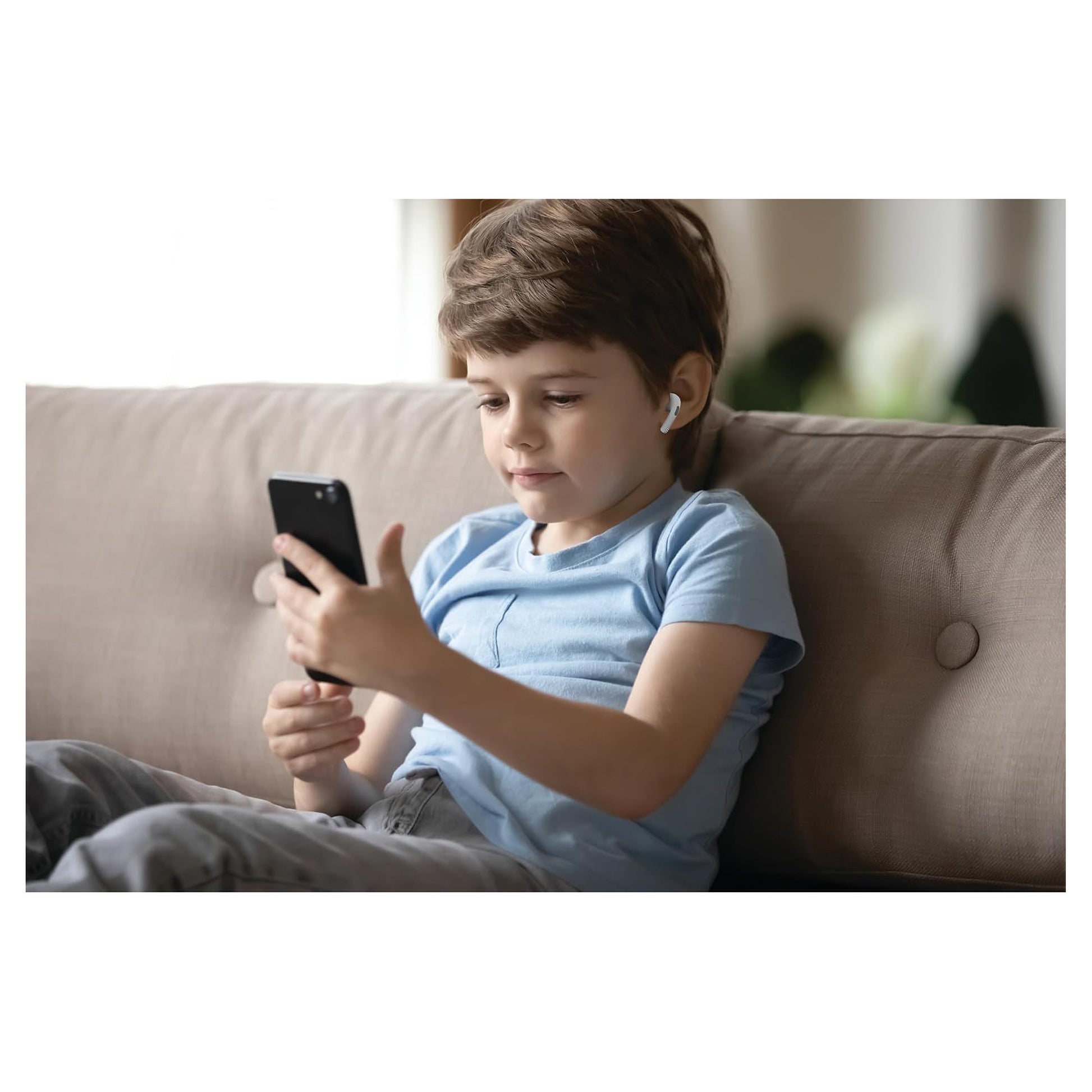 Lexibook Kabellose Bluetooth-Kopfhörer – Fussball-Design, mit Lade- und Aufbewahrungsetui