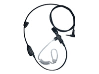 Hytera In-Ear Headset – Mono, 3,5 mm Klinke, mit PTT, transparenter Akustikschlauch