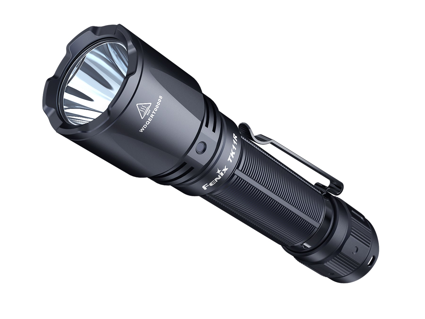 Fenix Taschenlampe TK11R – 1600 lm, 420 m, IP68, USB, 4 Stufen – Schwarz