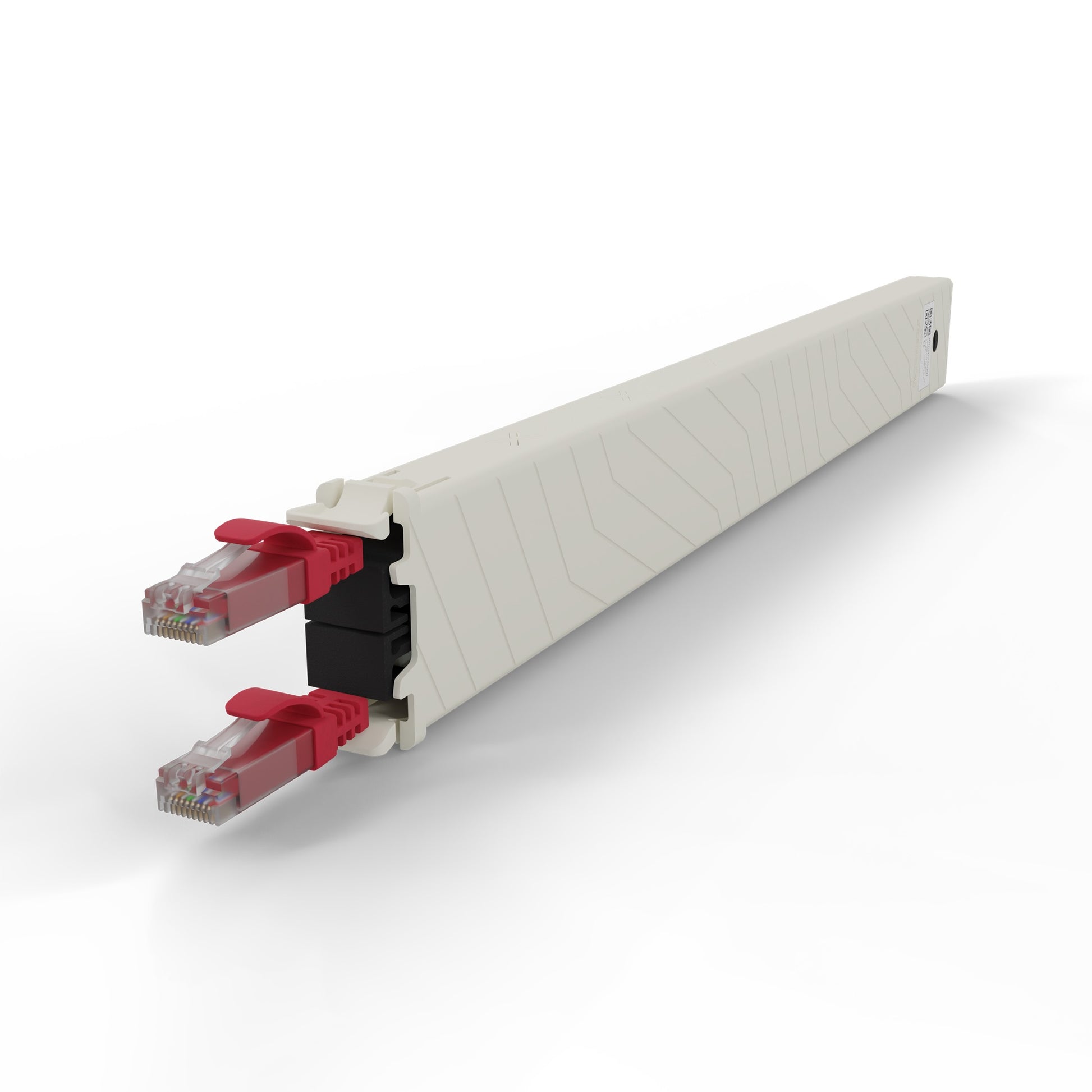PATCHBOX .one Patchkabel – Cat6a U/UTP, 0,8 m, Rot, RJ-45