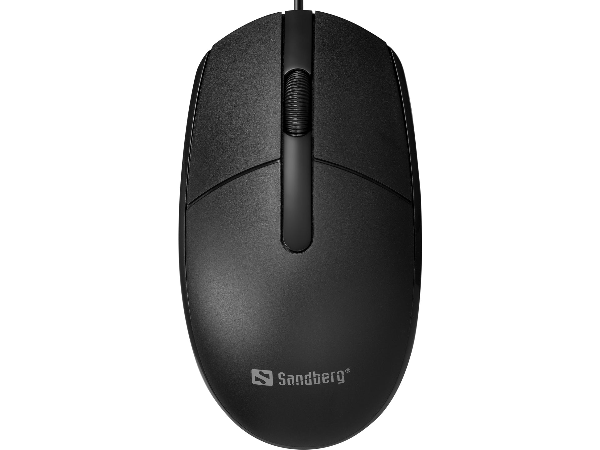 Sandberg Saver – Maus – Kabelgebunden (USB‑A), 1200 DPI, beidhändig, Schwarz