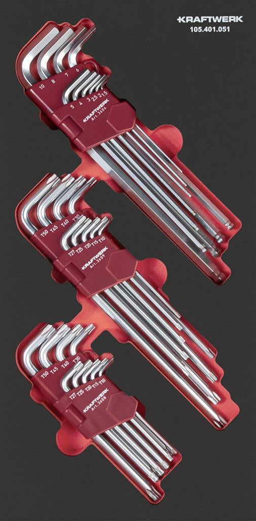 Kraftwerk Schraubendreher-/Bit-Set PRO LINE EVA3