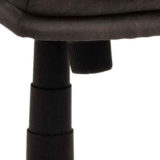 Actona AC Design Bürostuhl Brad – Anthrazit, Mikrofaser