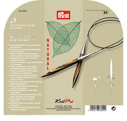 Prym Rundstricknadel – Ø 0,4–1,0 cm, Metall/Kunststoff/Holz, mehrfarbig, 4 Stk.