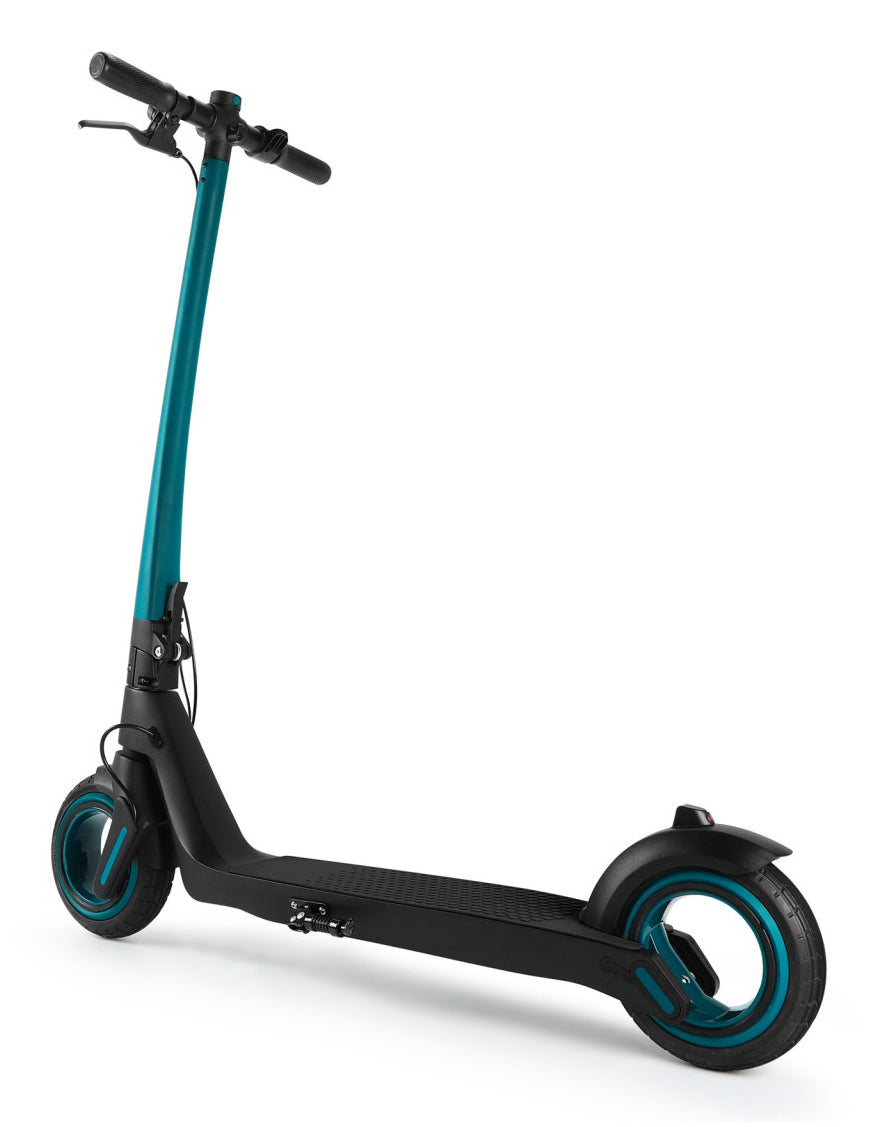 So-Flow So Flow SO X – E-Scooter – 350 W, 8,5", 20 km/h, Reichweite bis 35 km, 374,4 Wh, schwarz/türkis