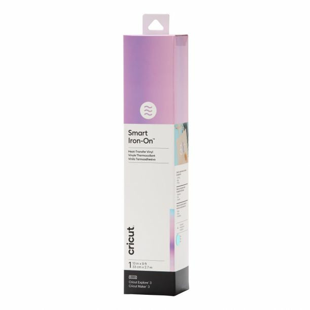 Cricut Aufbügelfolie holographisch – Hellblau – 33 × 273 cm – für Maker 3, Explore Air 3