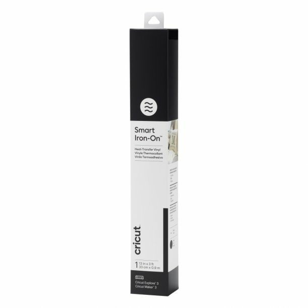 Cricut Aufbügelfolie – Schwarz – 330 × 910 mm – für Maker 3