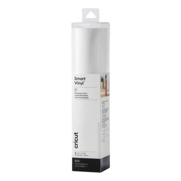 Cricut Vinylfolie matt – weiss – 33 × 366 cm – für Schneideplotter Maker 3