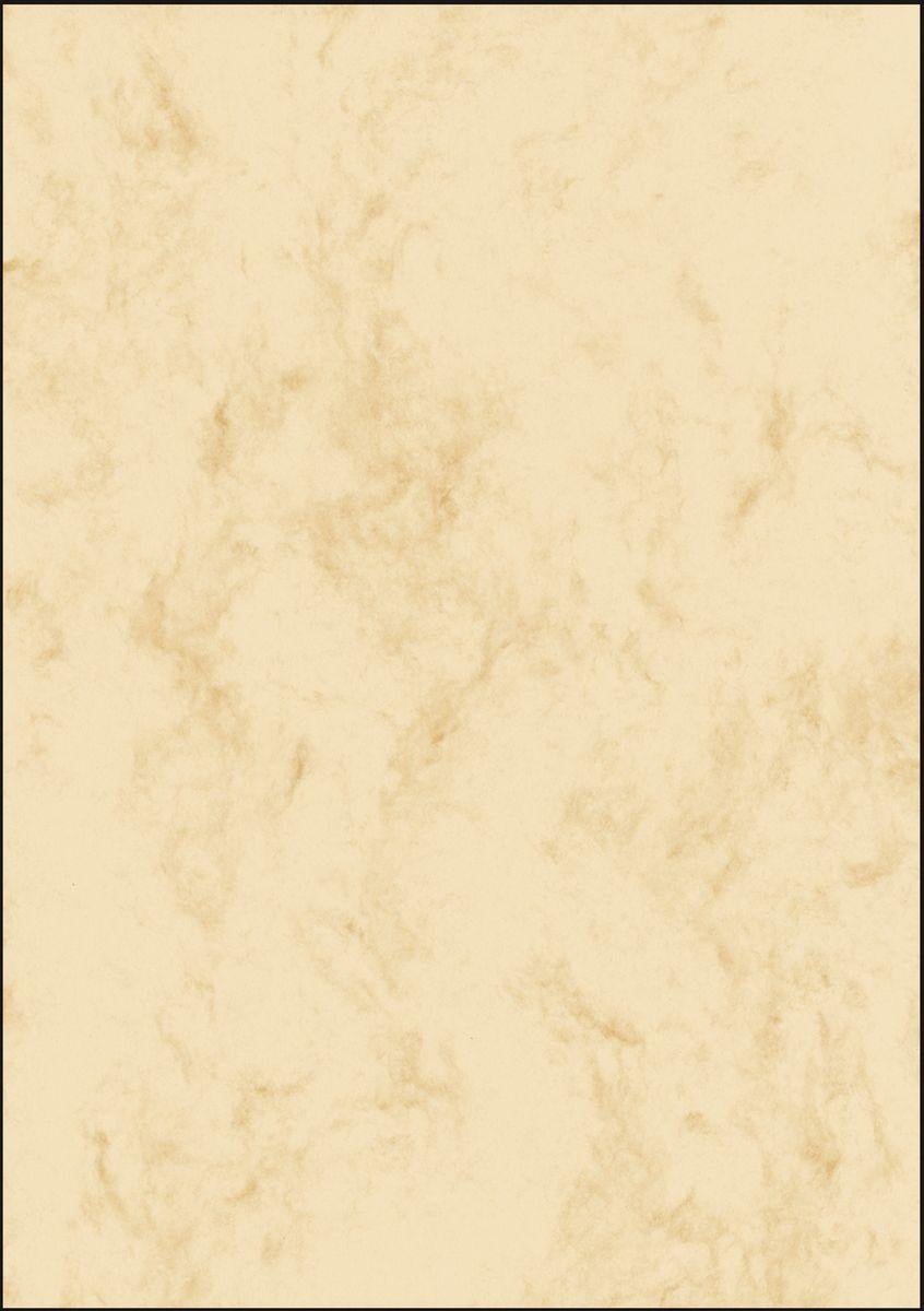 Sigel Motivpapier, beige, A5, 90 g/m², für Inkjet/Laser, beidseitig, 100 Blatt