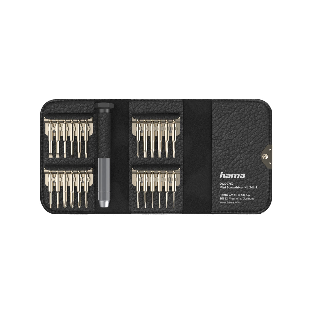 Hama Schraubendreher-Bit-Set – 24 Bits – für PC, Notebook, Elektronik
