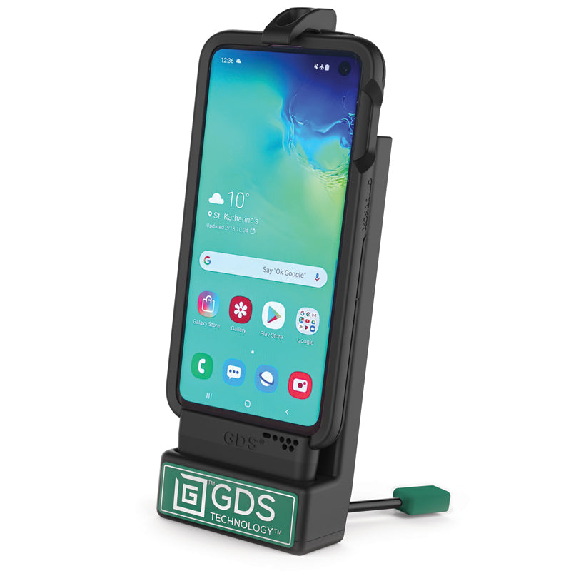 RAM Mounts GDS Adapter – Spezial-Zubehör – für Samsung S9, S10 und S10e, OtterBox uniVERSE – Schwarz