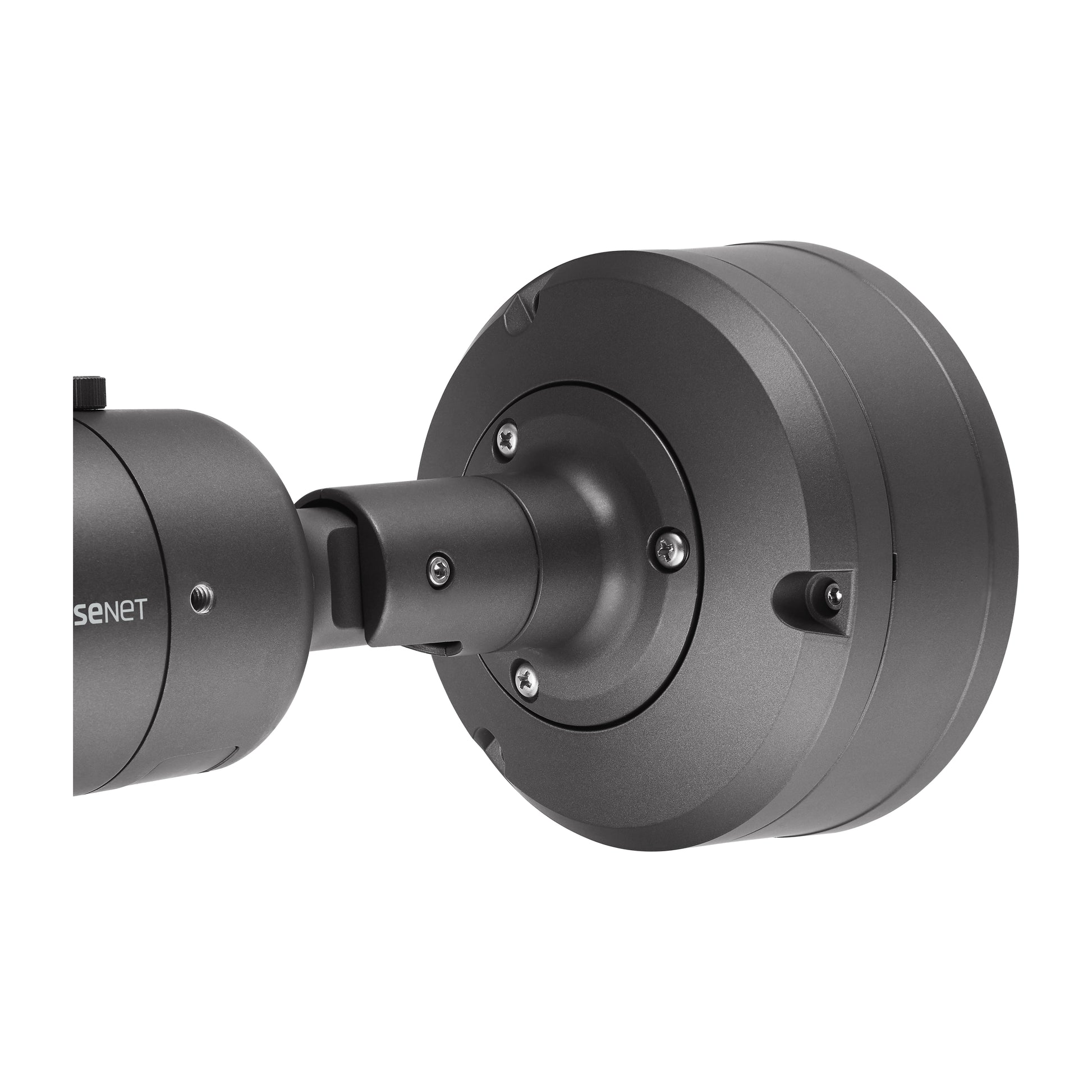 Hanwha Anschlussbox SBO-147B – Wandmontage, Indoor, Dunkelgrau – für QNO-7082, QNO-6082R