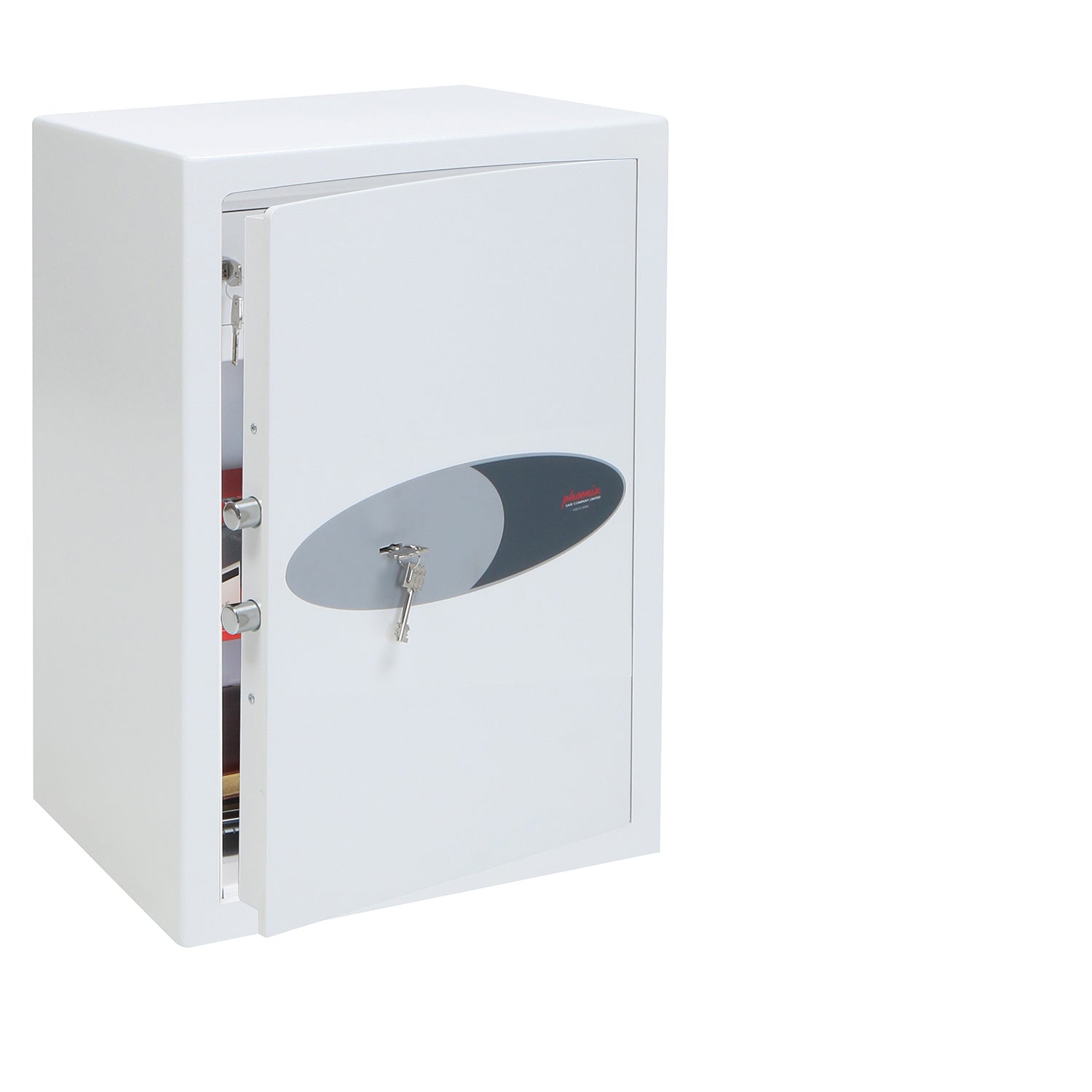Phoenix Safe Co. Phoenix Tresor HS0674K – Schlüsselschloss – 56 l – Weiss