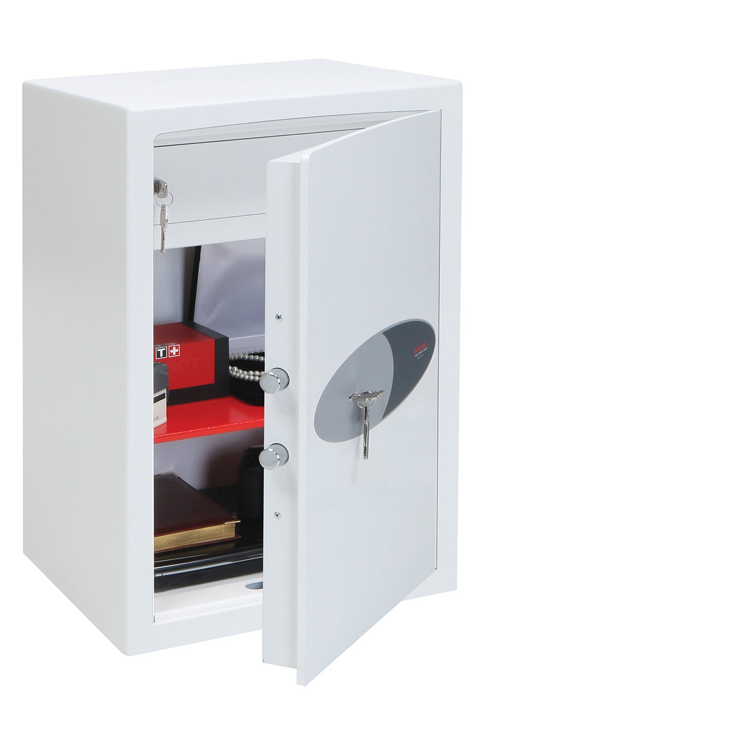 Phoenix Safe Co. Phoenix Tresor HS0674K – Schlüsselschloss – 56 l – Weiss