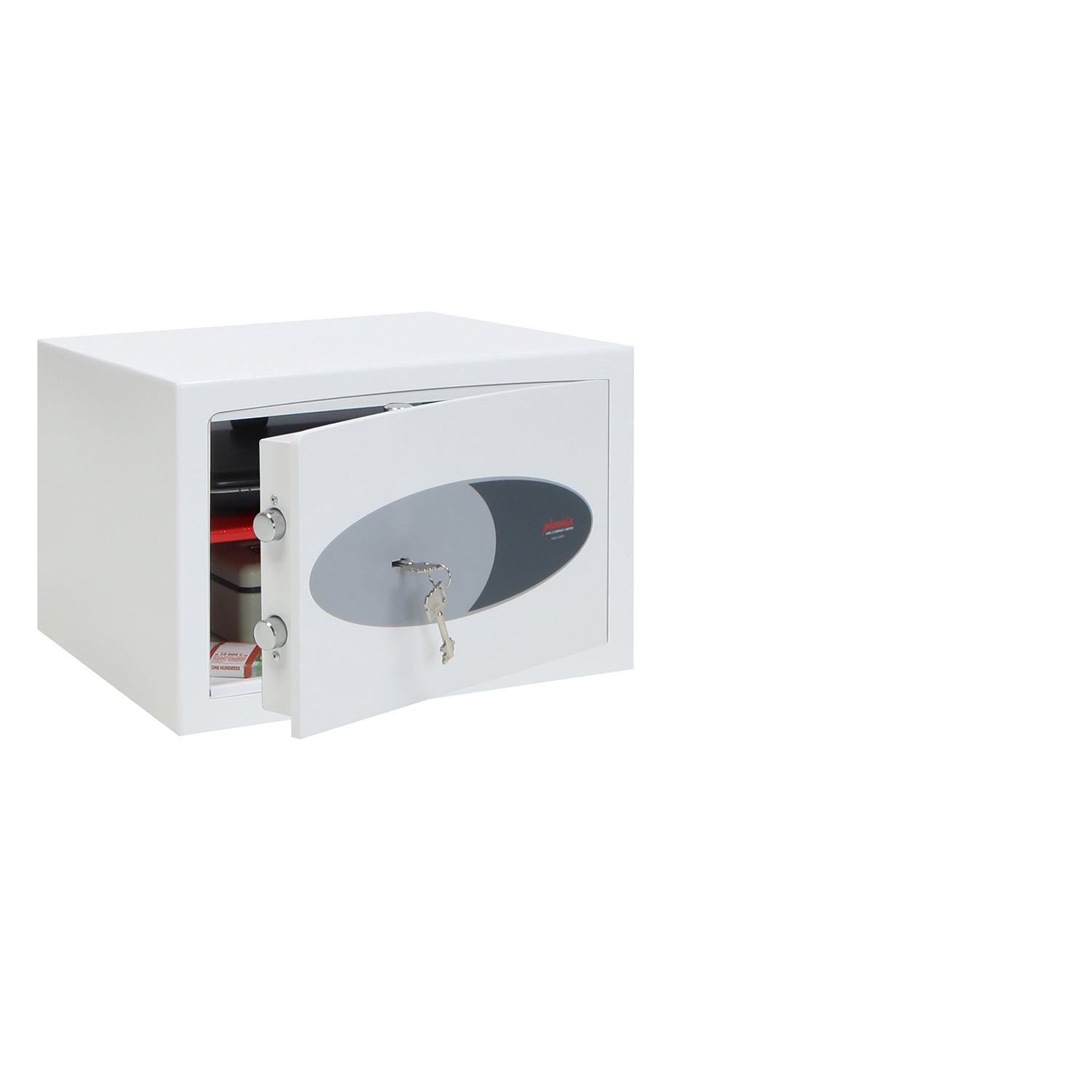 Phoenix Safe Co. Phoenix Tresor VENUS HS0672K – Schlüsselschloss – 29 l – Weiss
