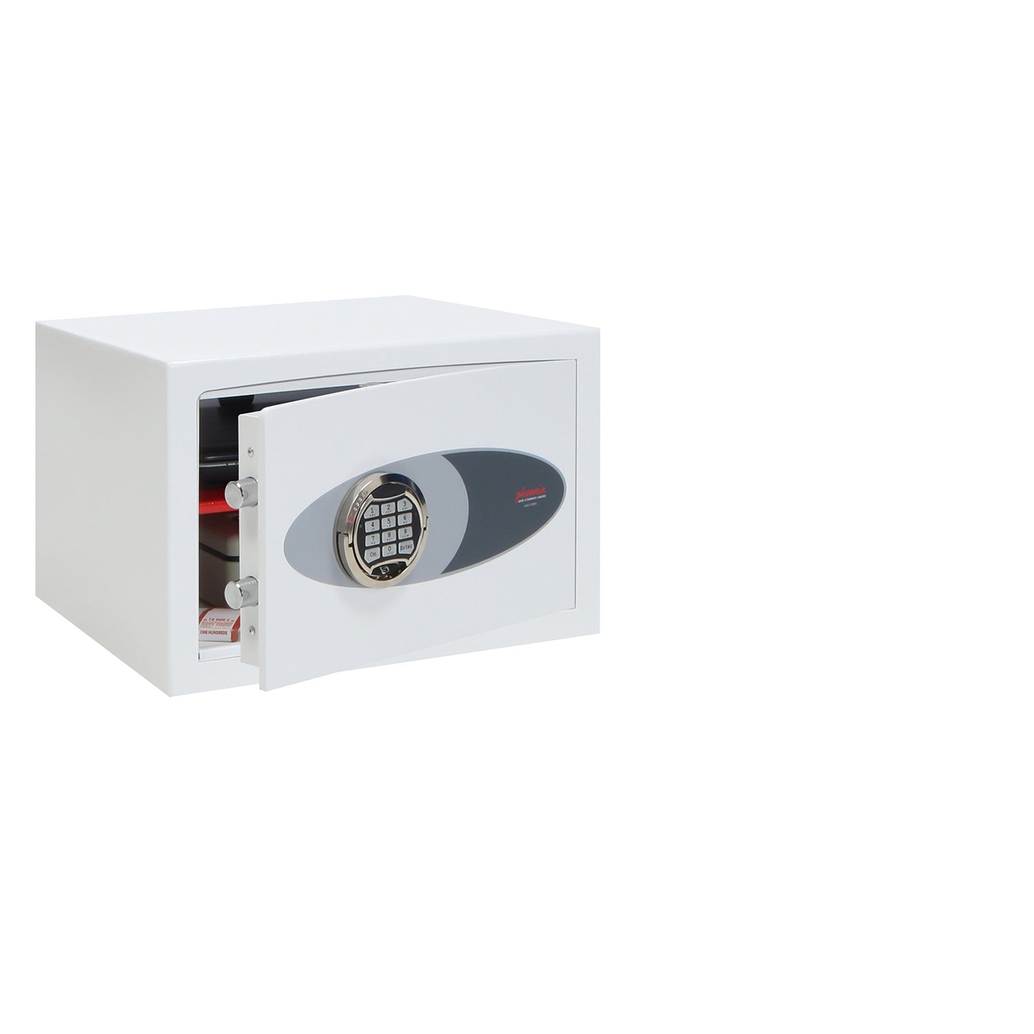 Phoenix Safe Co. Phoenix Tresor VENUS HS0672E – Elektronikschloss – 29 l – Weiss