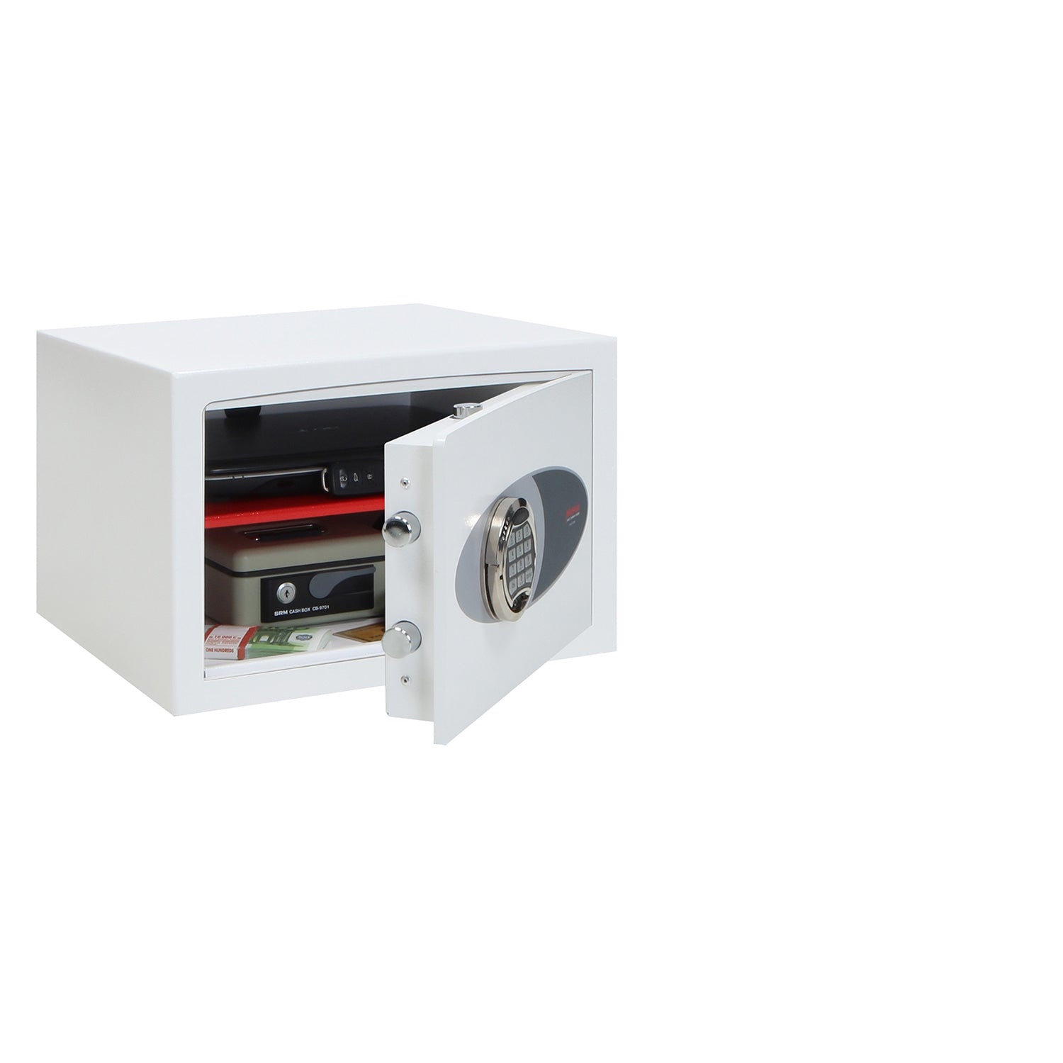 Phoenix Safe Co. Phoenix Tresor VENUS HS0672E – Elektronikschloss – 29 l – Weiss