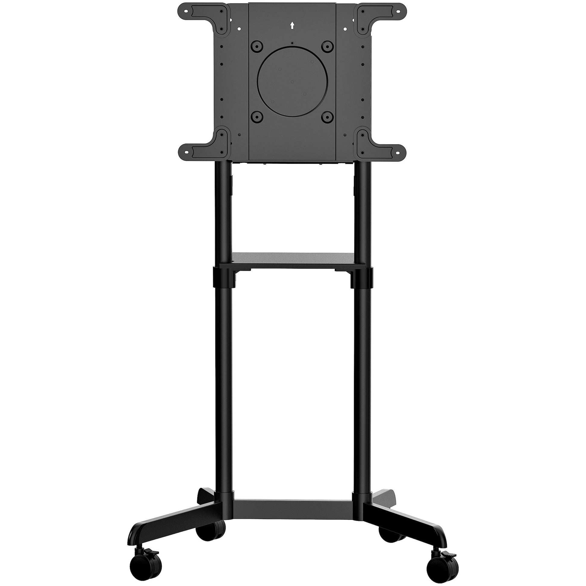 StarTech.com TV-Wagen – 37–70" – VESA 200×200–600×400 – bis 70 kg, mit Rollen, drehbar – Schwarz