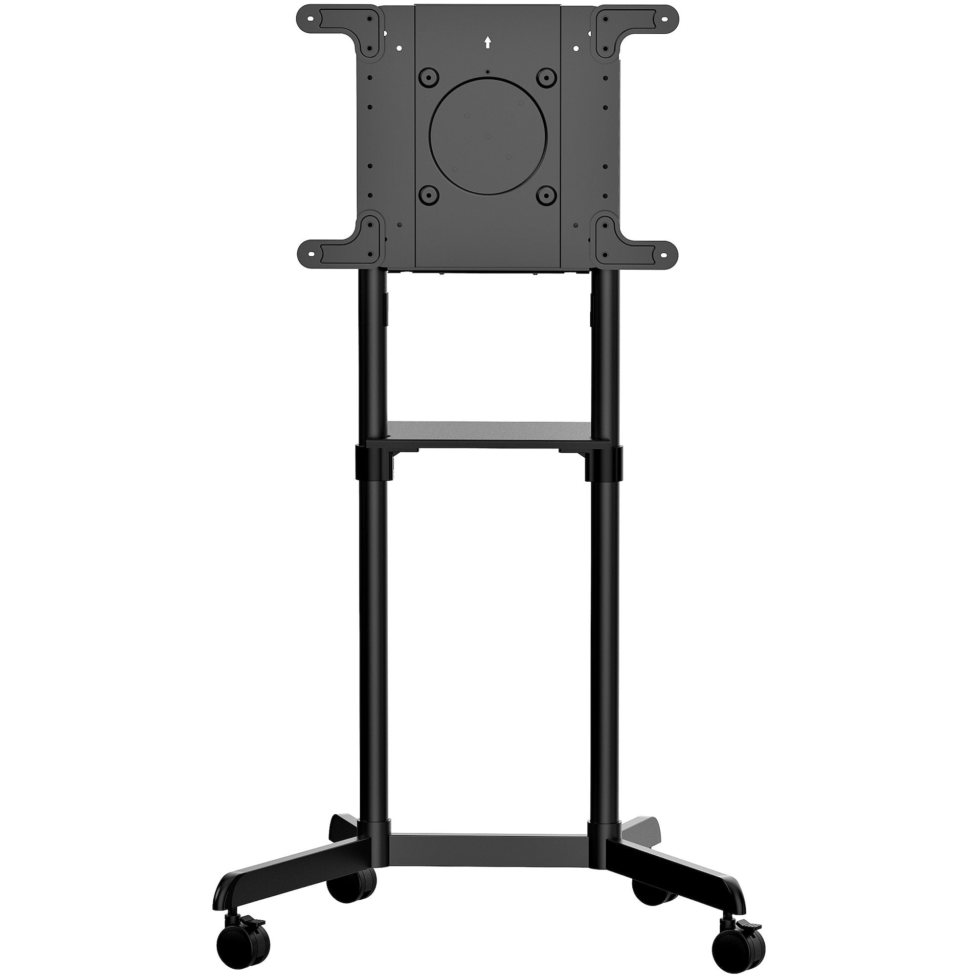 StarTech.com TV-Wagen – 37–70" – VESA 200×200–600×400 – bis 70 kg, mit Rollen, drehbar – Schwarz