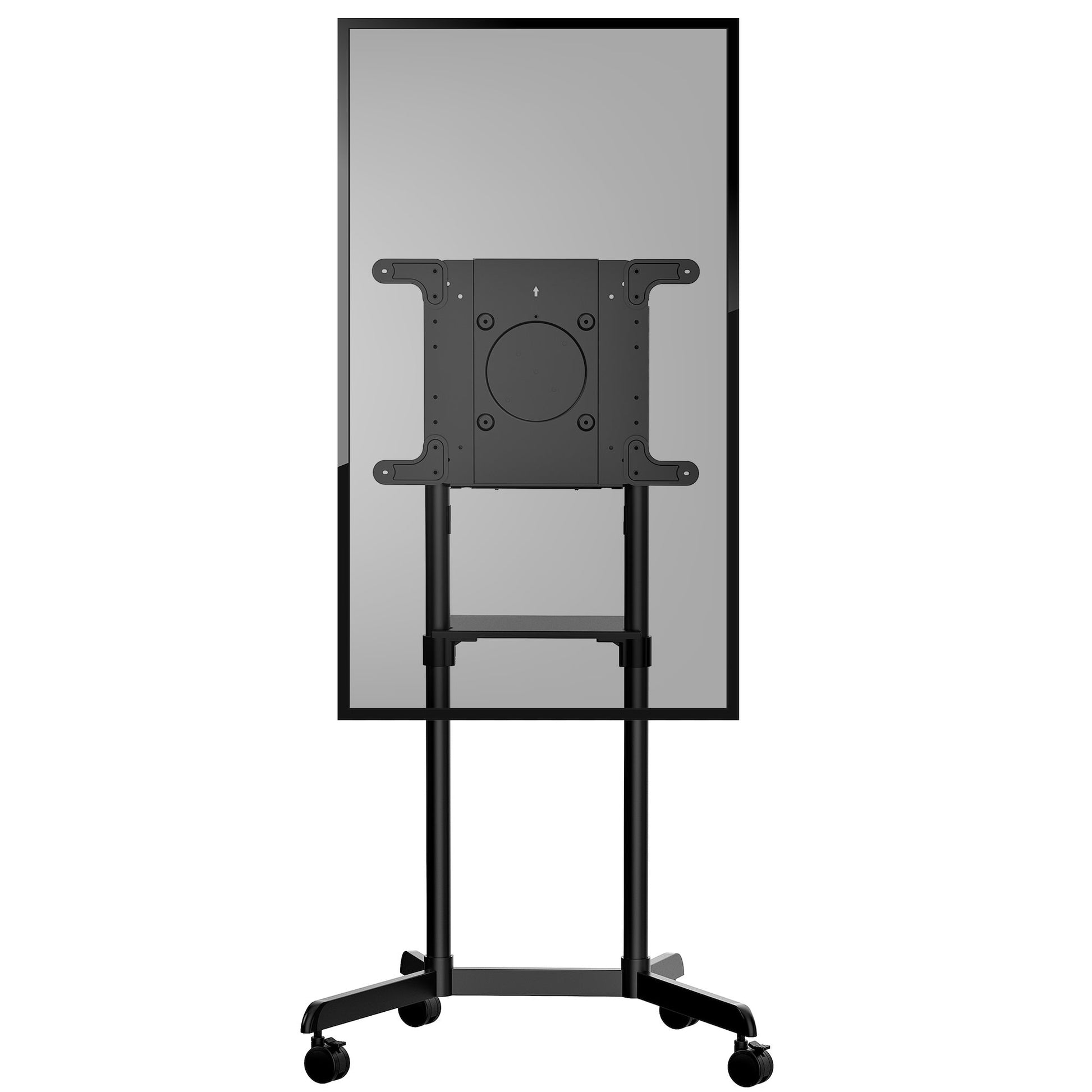 StarTech.com TV-Wagen – 37–70" – VESA 200×200–600×400 – bis 70 kg, mit Rollen, drehbar – Schwarz