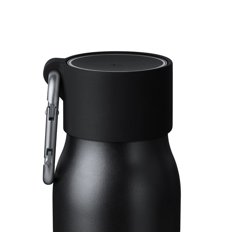 LARQ Active Loop Trinkflaschenhalter – Edelstahl, Silikon, Schwarz