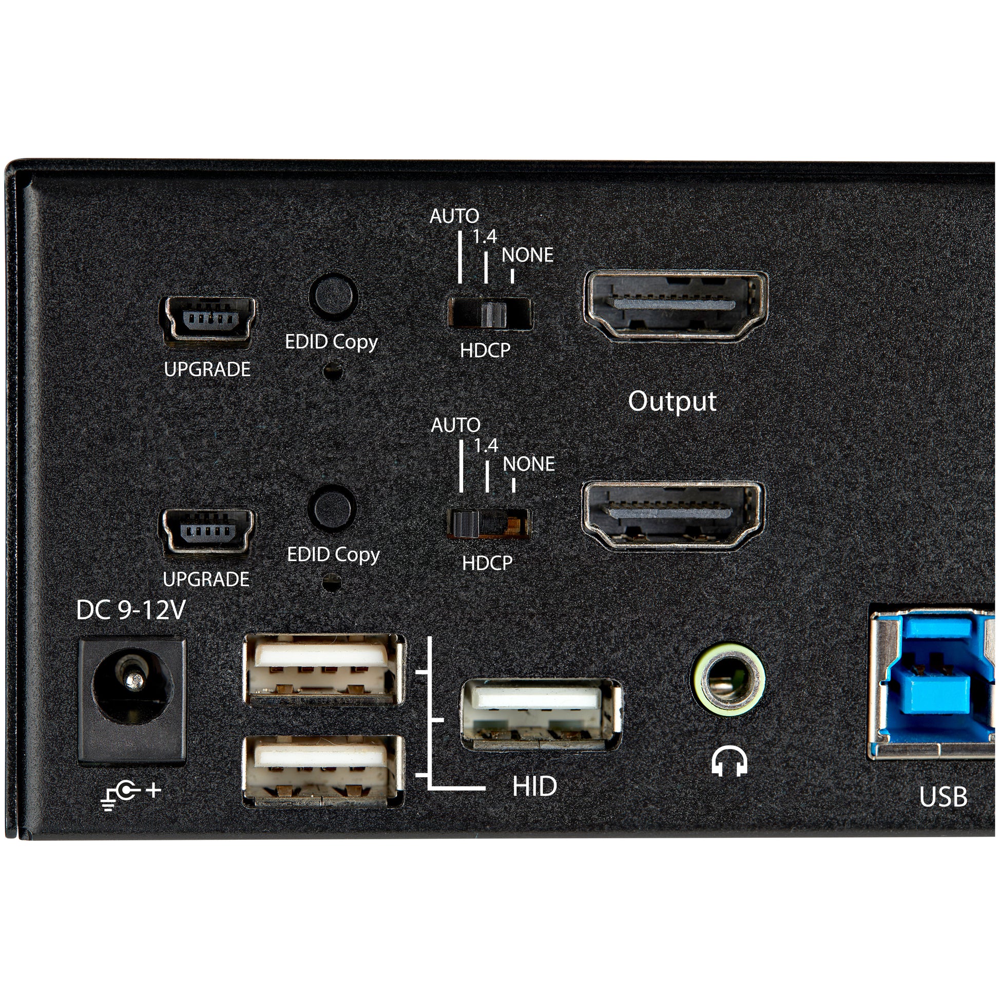 StarTech.com 2-Port HDMI KVM-Switch, Dual-View – 4K/60 Hz, USB 3.0-Hub, Audio