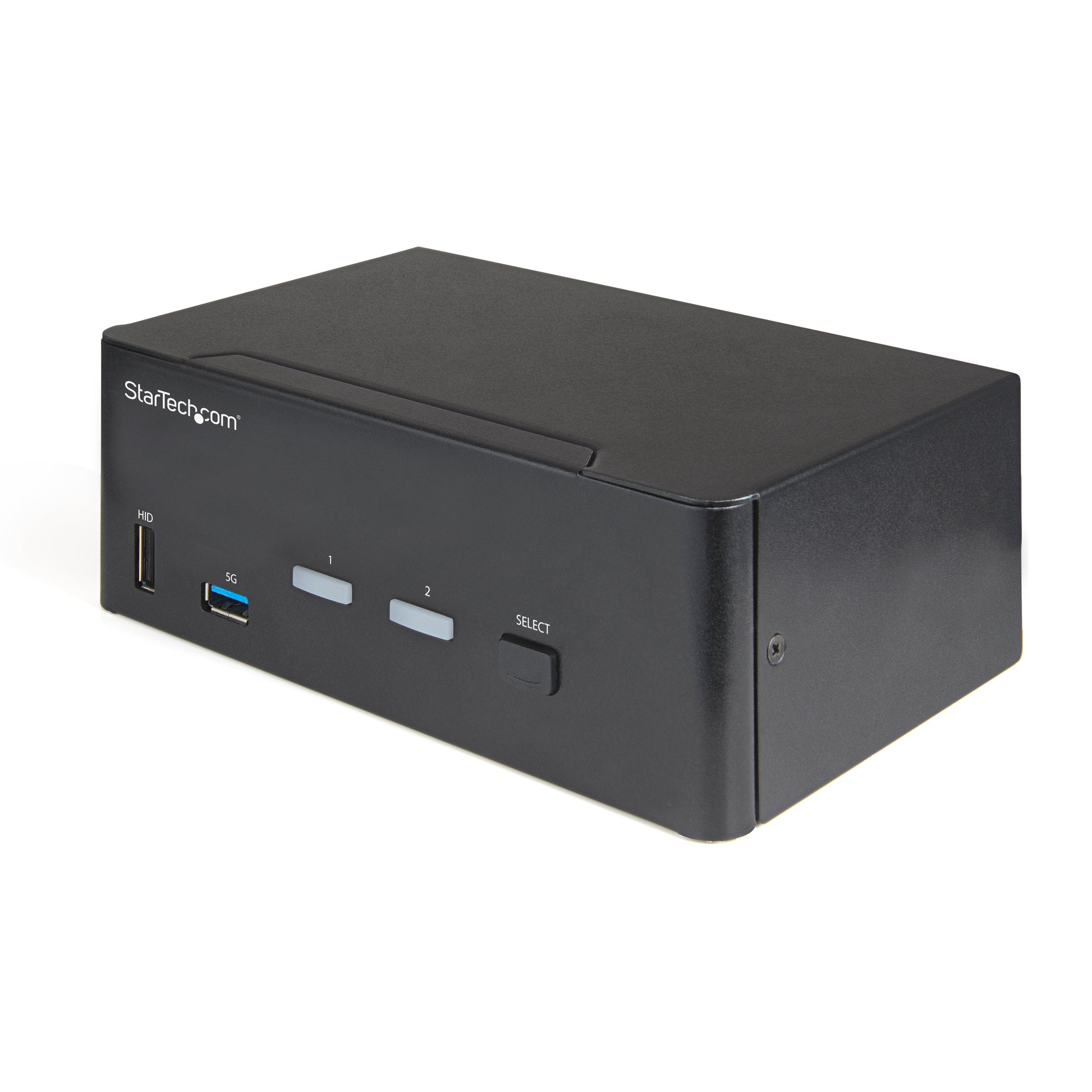 StarTech.com 2-Port HDMI KVM-Switch, Dual-View – 4K/60 Hz, USB 3.0-Hub, Audio