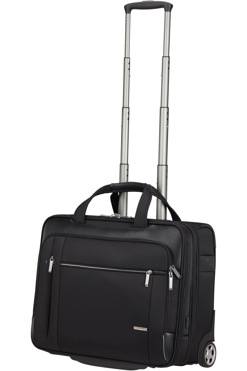 Samsonite Spectrolite 3.0 Notebook-Trolley – für Notebooks bis 17,3", 37,5/42,5 l, USB-Anschluss, Aufsteckfunktion