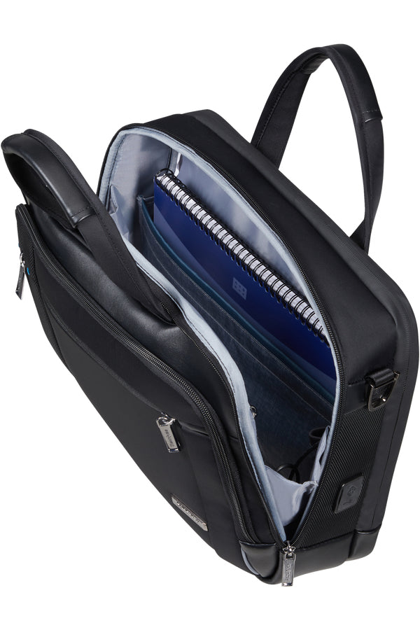 Samsonite Spectrolite 3.0 Notebook-Tasche – 12 l, Aufsteckfunktion, USB-Port, Polyester, Schwarz