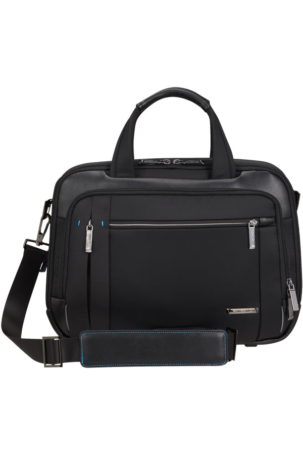 Samsonite Spectrolite 3.0 Notebook-Tasche – 12 l, Aufsteckfunktion, USB-Port, Polyester, Schwarz