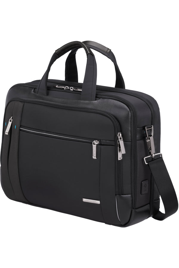 Samsonite Spectrolite 3.0 Notebook-Tasche – für Notebooks bis 15,6", 18/22 l, Polyester, schwarz