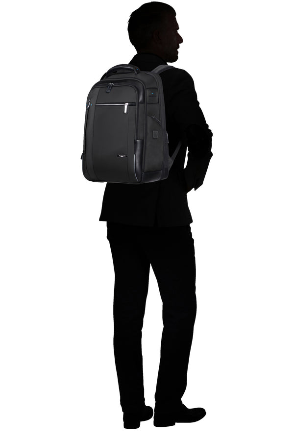 Samsonite Spectrolite 3.0 Notebook-Rucksack – 26,5/30,5 l, USB-Port, Aufsteckfunktion, Polyester, Schwarz