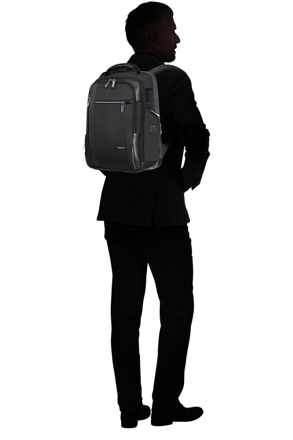 Samsonite Spectrolite 3.0 Notebook-Rucksack – 16,5 l, Aufsteckfunktion, USB-Port, Polyester, Schwarz