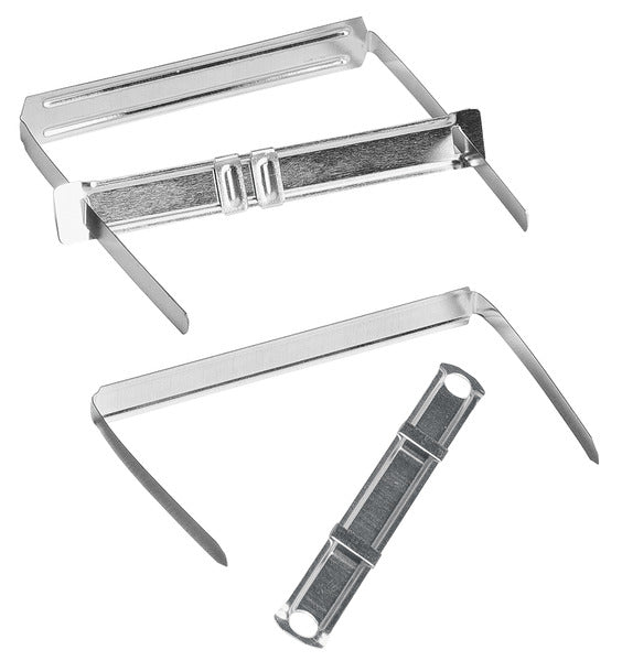 Biella Büroklammern – 55 mm – Metall – Silber – 50 Stück