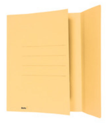 Biella Sammelmappe für A4, Karton, Gelb