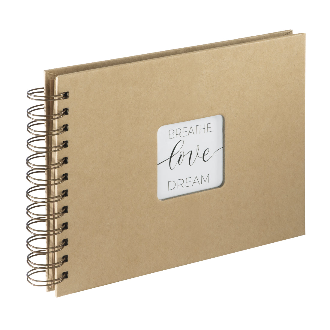 Hama Fotoalbum – Kraft, mit Spiralbindung, Papier, 240 × 170 mm