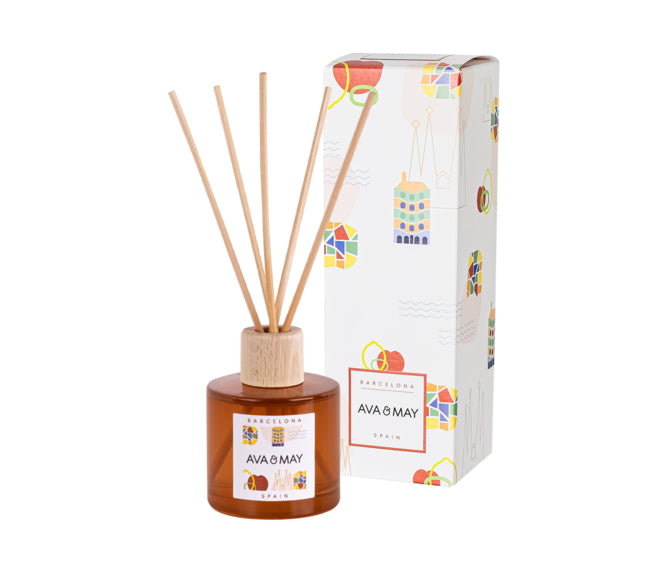 AVA & MAY Duftstäbchen Barcelona Mehrfarbig – 100 ml