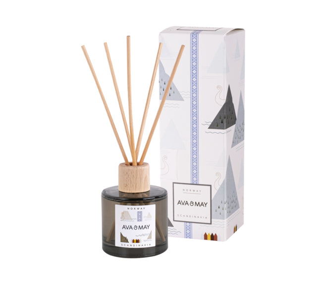 AVA & MAY Duftstäbchen Norwegen Amber – 100 ml