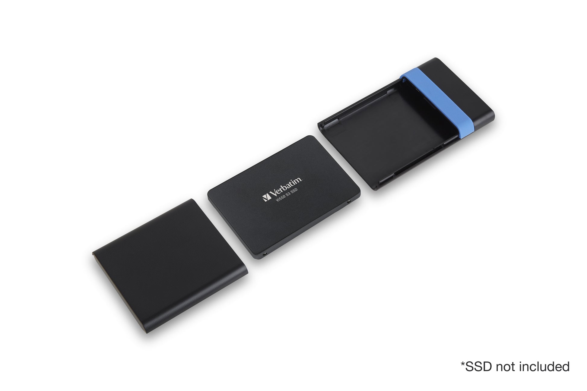 Verbatim Store'N'Go Gehäuse-Kit – 1-Bay – für 2,5" HDD/SSD, SATA