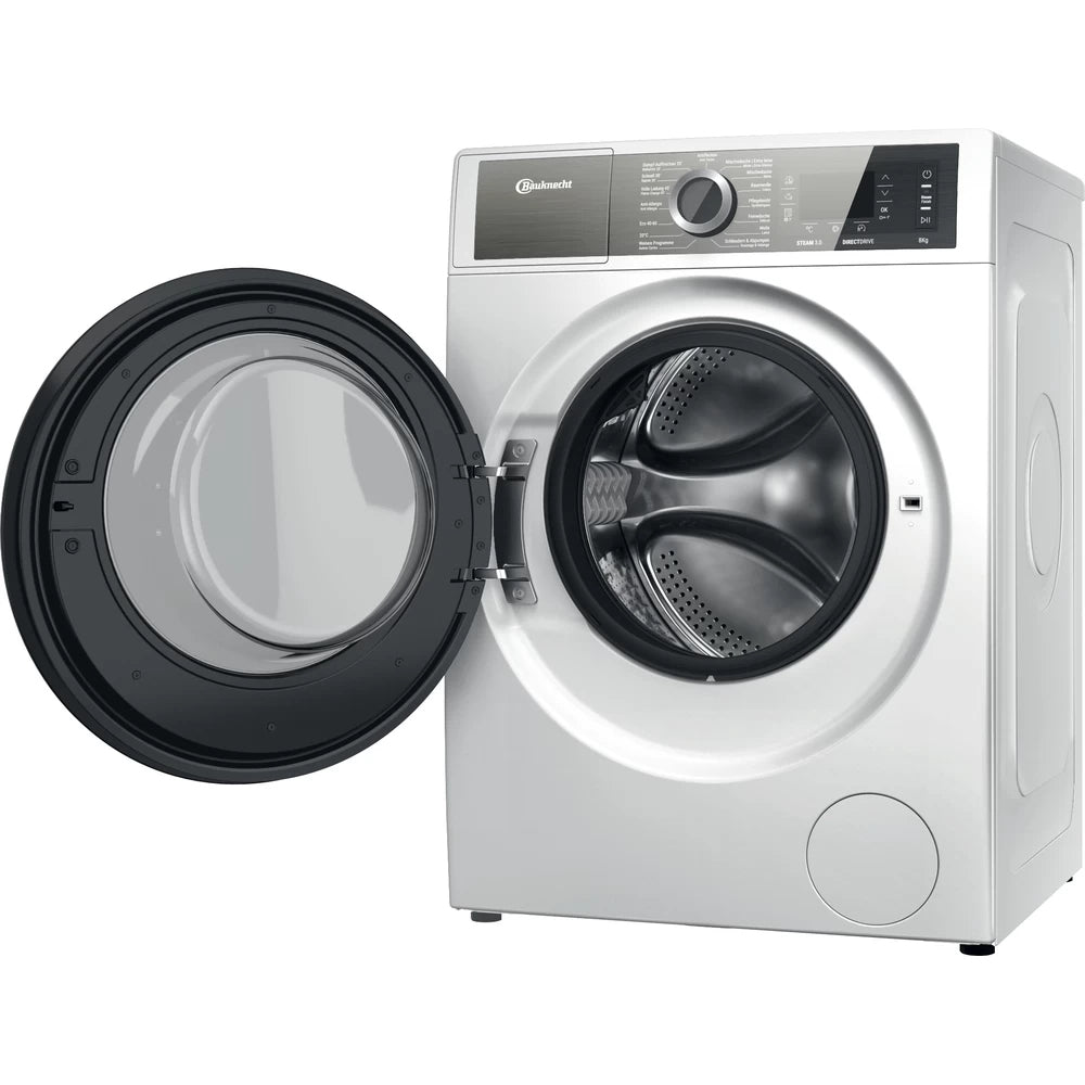 Bauknecht Waschmaschine B6 W845WB CH – 8 kg, Dampf-Hygiene & Inverter, 1400 U/min, Energieklasse B – weiss
