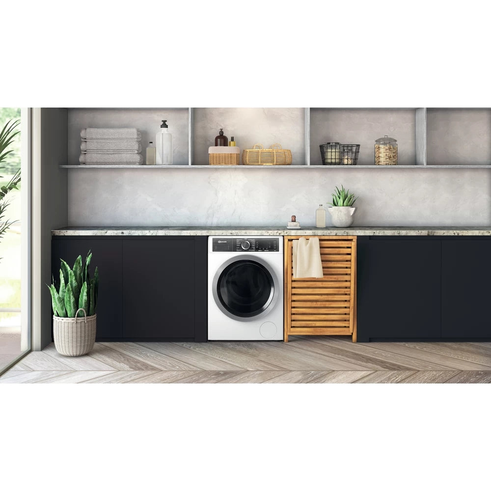 Bauknecht Waschmaschine B6 W845WB CH – 8 kg, Dampf-Hygiene & Inverter, 1400 U/min, Energieklasse B – weiss
