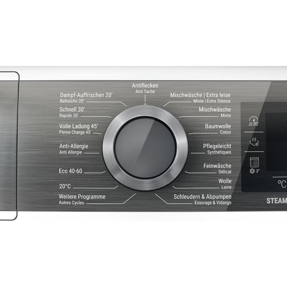 Bauknecht Waschmaschine B6 W845WB CH – 8 kg, Dampf-Hygiene & Inverter, 1400 U/min, Energieklasse B – weiss