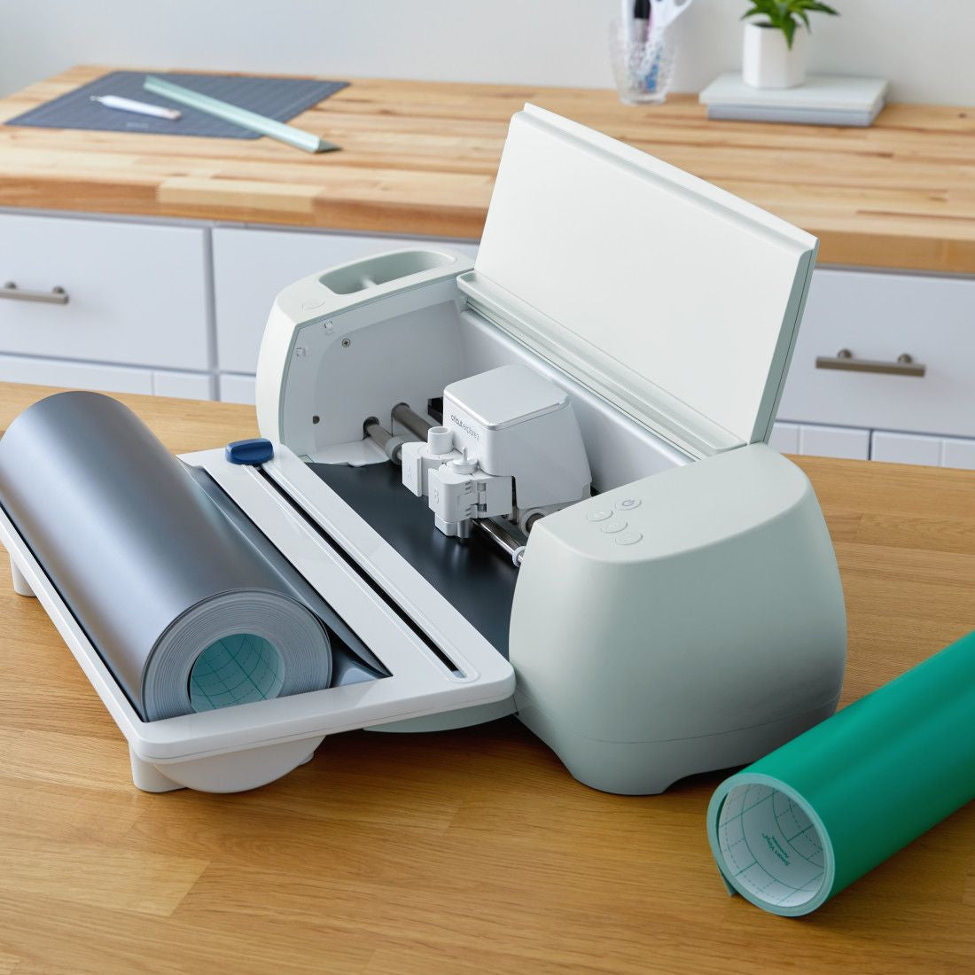 Cricut Materialspender, Weiss – für Maker 3/Explore 3