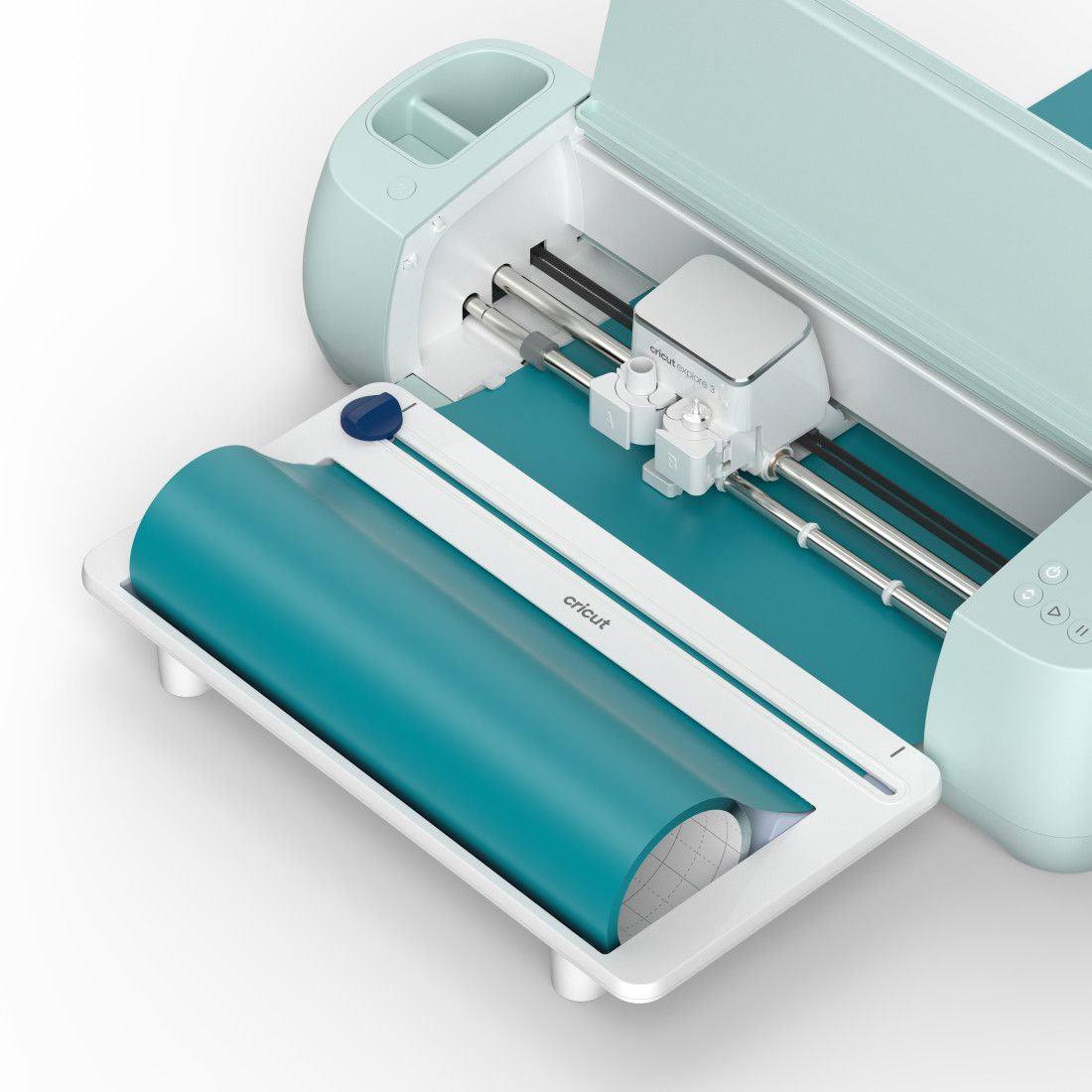 Cricut Materialspender, Weiss – für Maker 3/Explore 3
