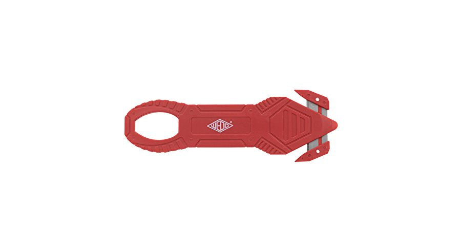 Wedo Sicherheitsmesser, Schnitttiefe 6 mm, einziehbare Klinge, rot