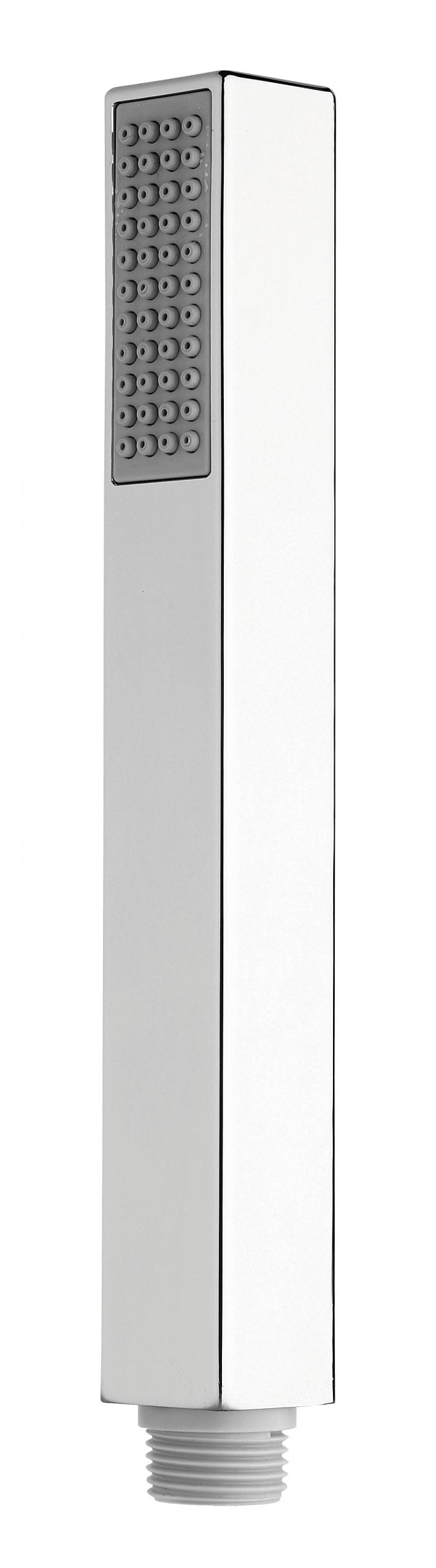 Nikles Handbrause Stilo Quadro – 20,4 cm, Messing, Chrom, für 1/2"-Anschluss